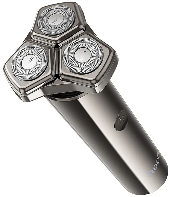 Shaving set 3in1 Hoco HP36 metal pilka