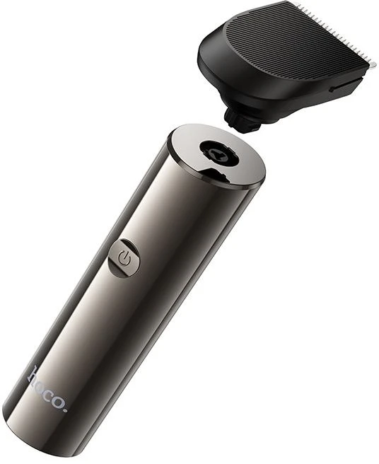 Shaving set 3in1 Hoco HP36 metal pilka