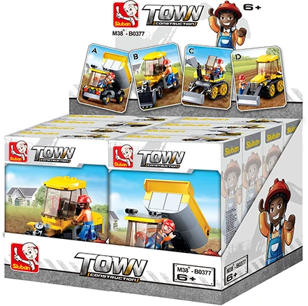 Sluban Town konstruktorių rinkinys mažas ekskavatorius 132 det. M38-B0377C