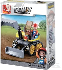 Sluban Town konstruktorių rinkinys mažas ekskavatorius 132 det. M38-B0377C