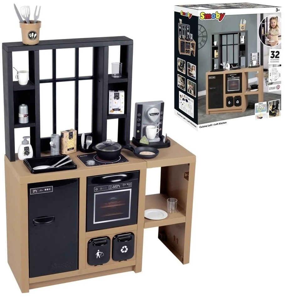 Smoby Viryklė Lofto virtuvė