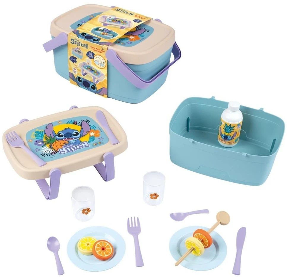 Smoby - Stitch 2in1 iškylų ​​krepšelis (7600312516)