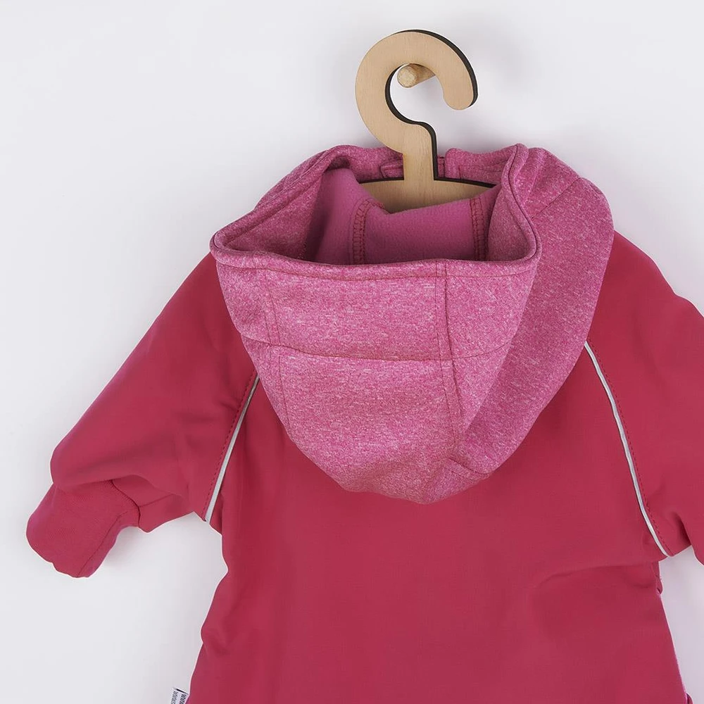 Softshell striukė kūdikiui New Baby rožinė, dydis 98 (2-3 m)