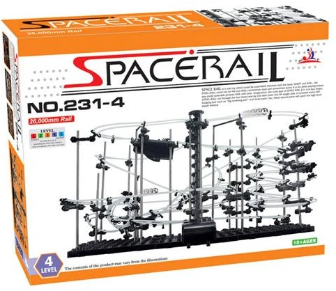 SpaceRail rutuliukų trasa lygis 4 25 m