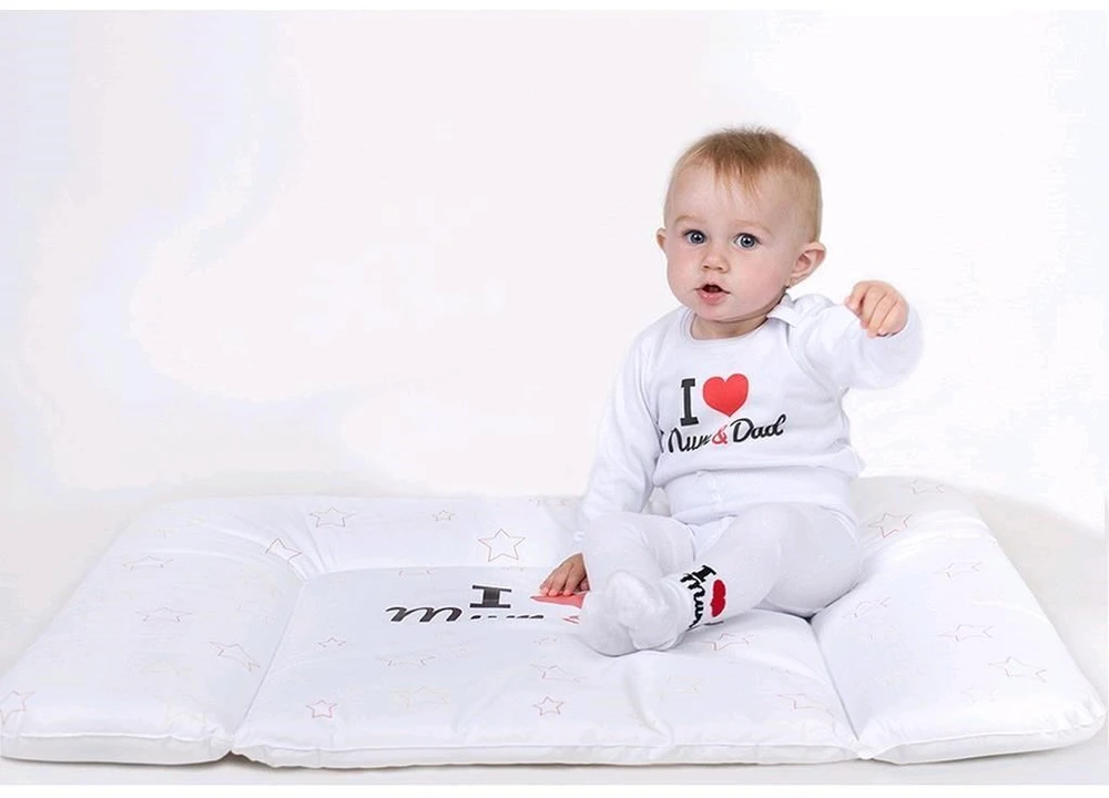 Spausdintas bodis New Baby I Love Mum and Dad, dydis 56 (0-3 mėn.)