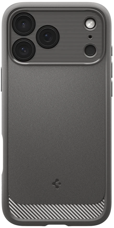 Dėklas Spigen Rugged Armor MagSafe Case for iPhone 18 Pro Max / 17 Pro Max - Gray