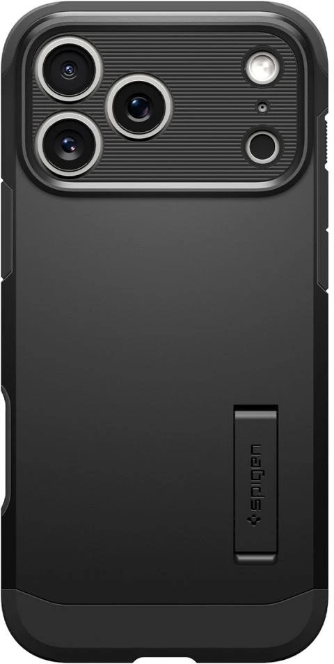 Spigen Rugged Armor MagSafe dėklas iPhone 18 Pro Max / 17 Pro Max - matinis juodas