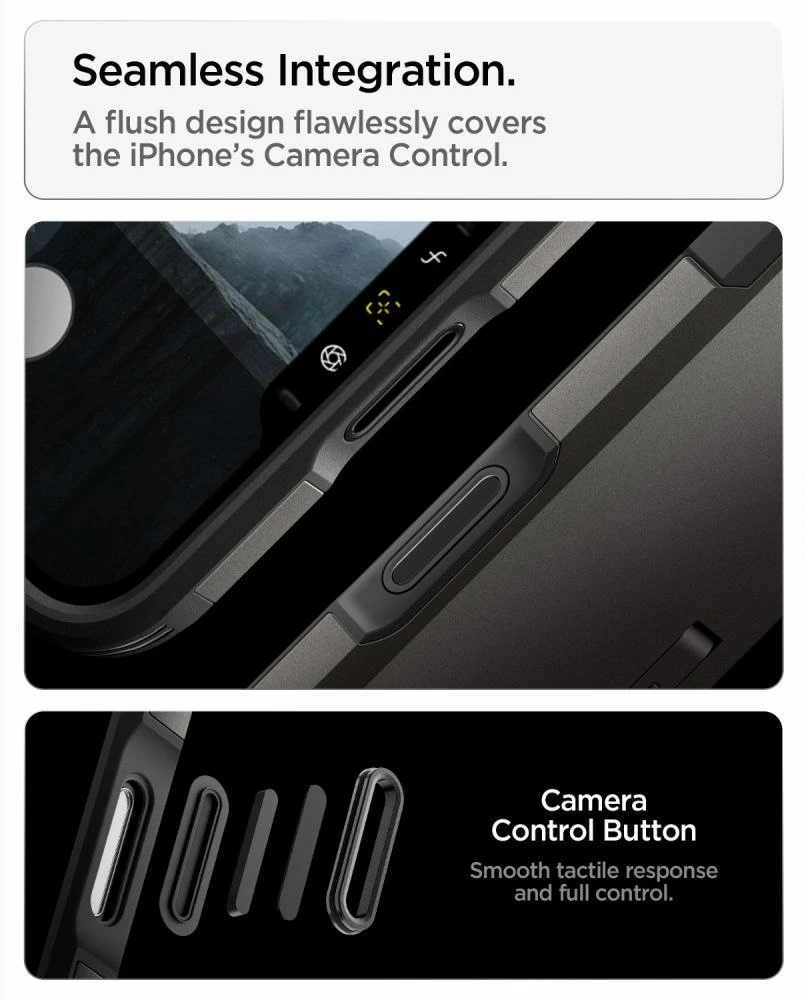 Spigen Tough Armor dėklas iPhone 18 Pro Max / 17 Pro Max - Juodas
