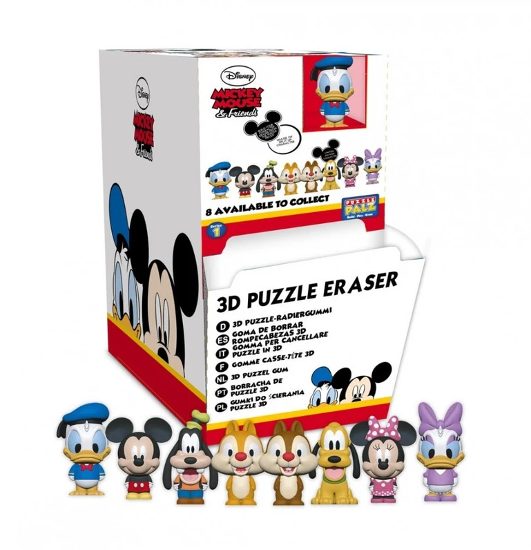 Spin Master Disney Mickey 3D dėlionės figūrėlė 6 cm