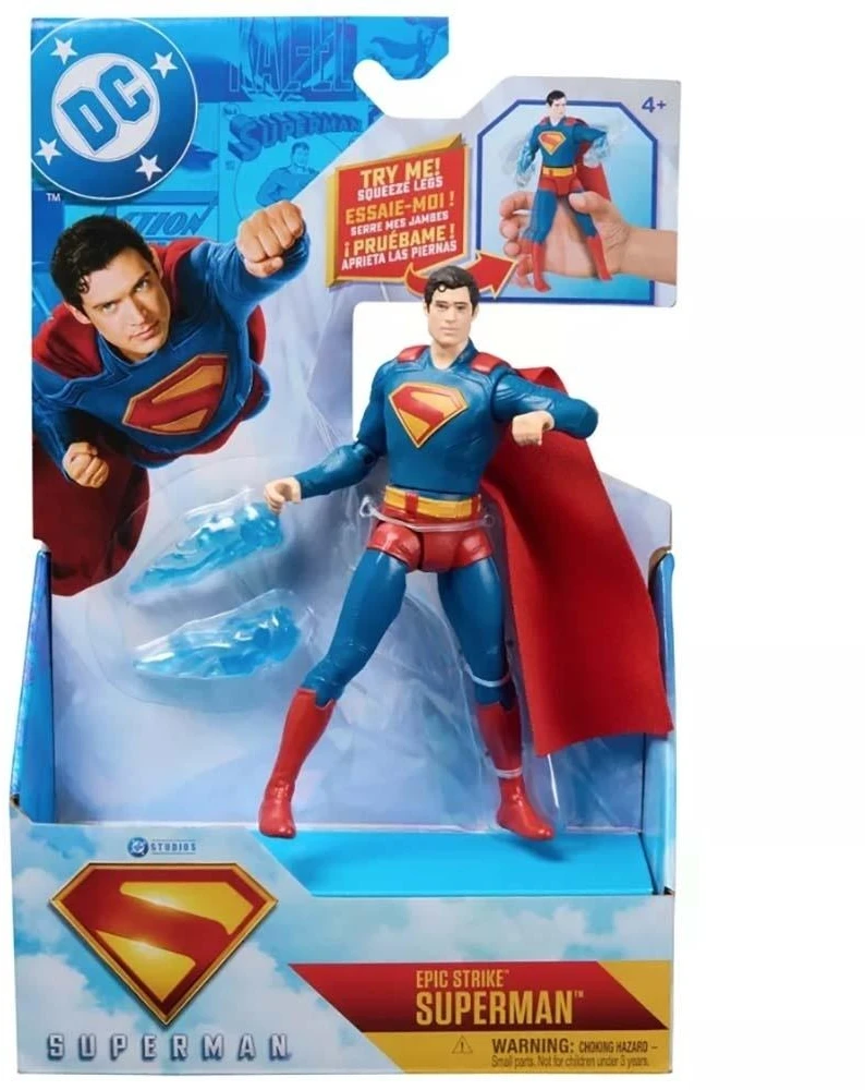 Spin Master Figūrėlė Superman 15 cm veiksmų su funkcijomis