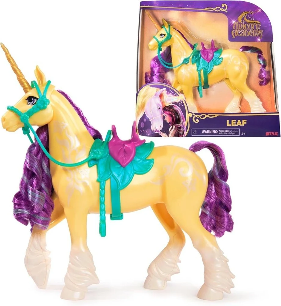 Unicorn Academy Leaf Vienaragis, 28 cm