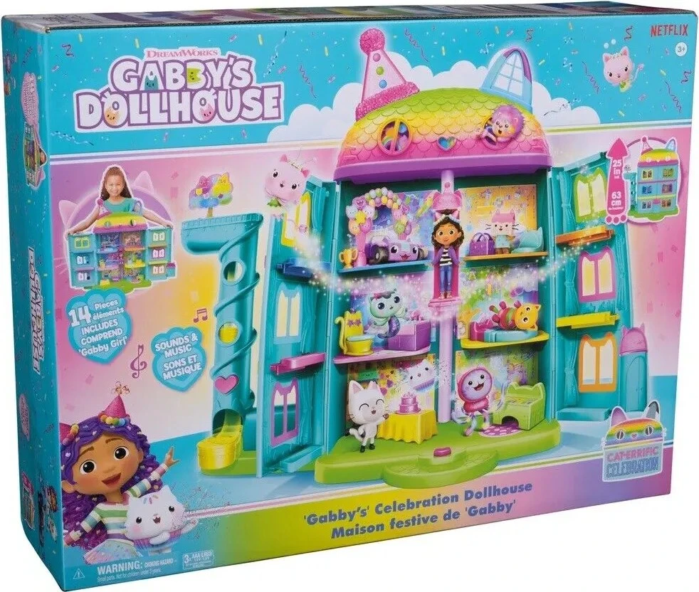 Lėlių namelis Spin Master GABBY´S DOLLHOUSE „Šventė“