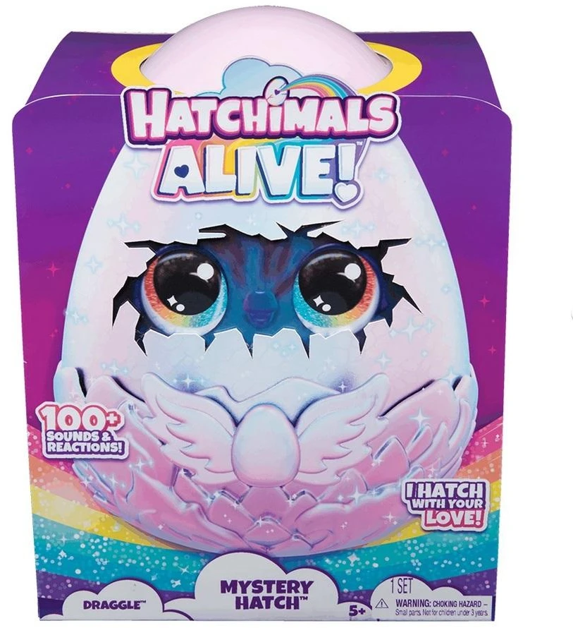 Interaktyvus žaislas HATCHIMALS ,,Alive Draggle"