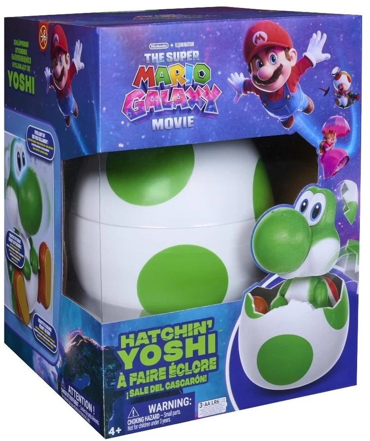 Spin Master SUPER MARIO Interaktyvus kiaušinis „Yoshi“