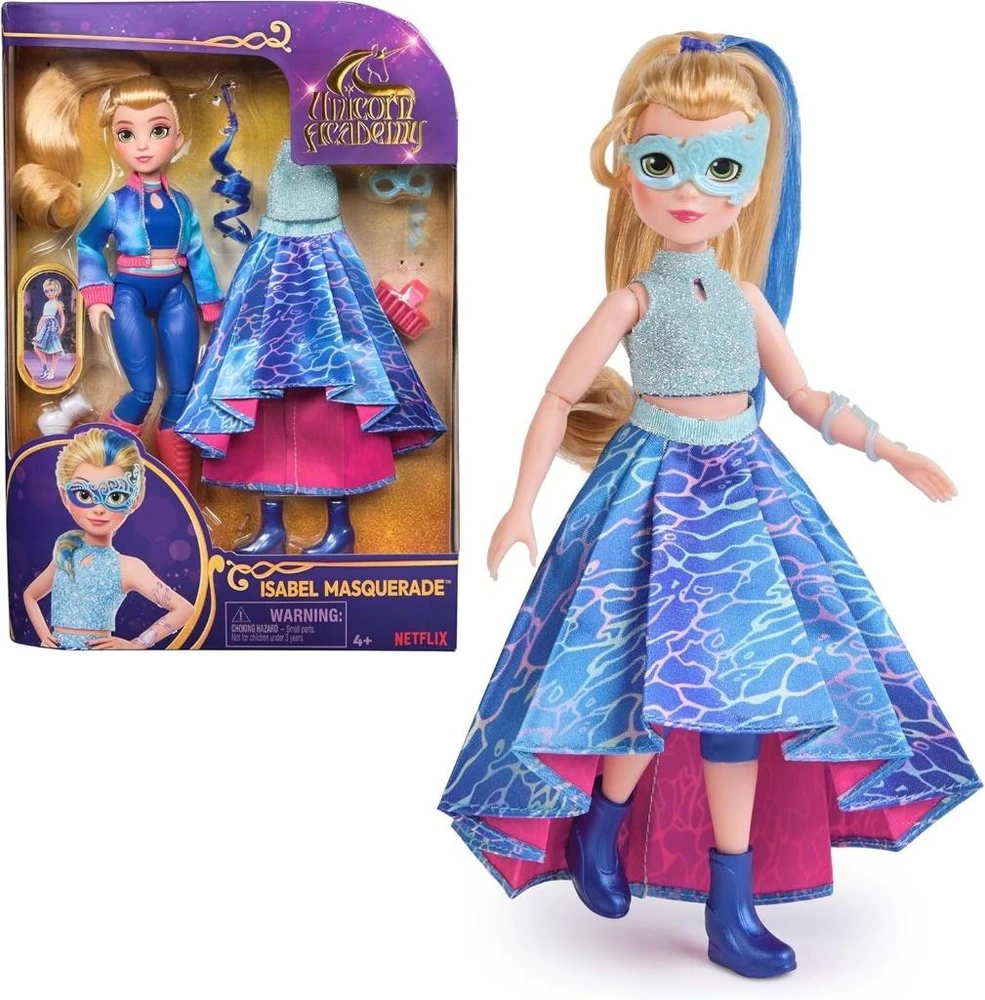 Spin Master Lėlė deluxe Isabel Masquerade su 9 priedais