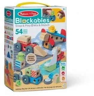 Spin Master Medinės kaladėlės Blockables ūkis rinkinys