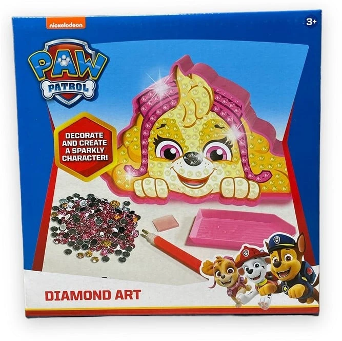 Dėlionė Spin Master Paw Patrol deimantinės mozaikos rinkinys Skye