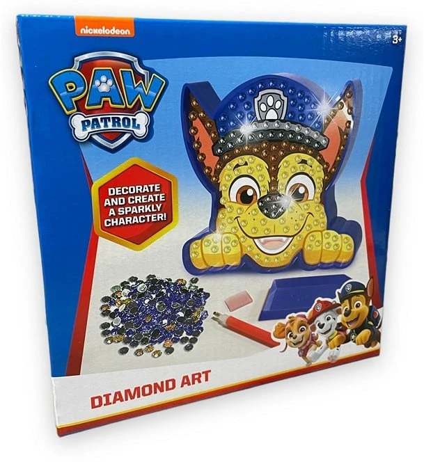 Spin Master Paw Patrol deimantinės mozaikos rinkinys Chase