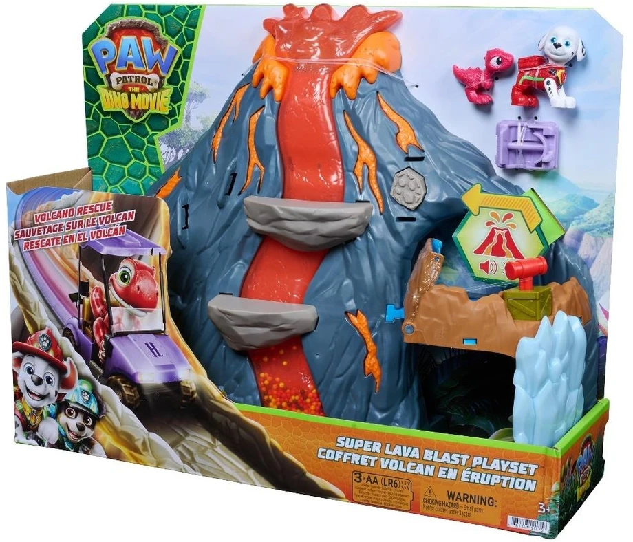 Spin Master PAW PATROL žaidimų rinkinys Super Lava Blast, 6076336