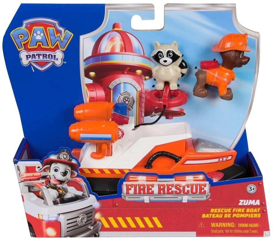 Nezatříděno Spin Master PAW PATROL transporto priemonė Fire Rescue Zuma, 6072684