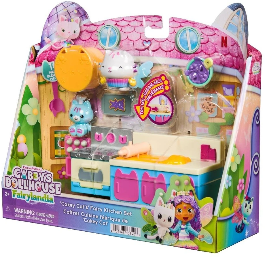 Gabby's Dollhouse Spin Master Žaislinė virtuvė Gabi katės namuose