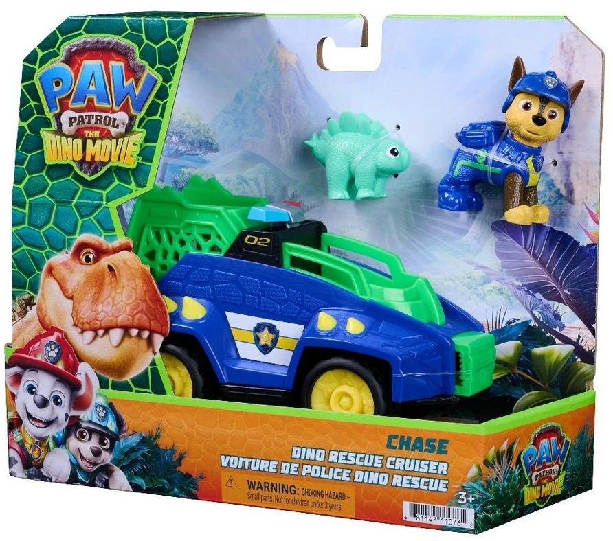 Spin Master PAW PATROL transporto priemonė Dino Theme Chase, 6075756