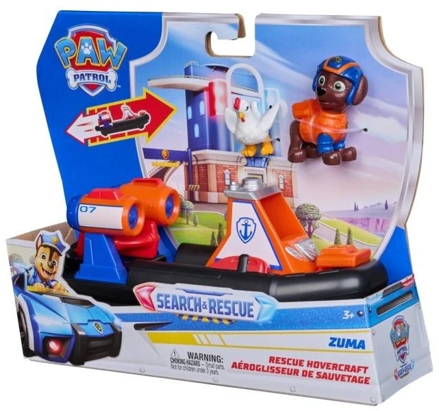 Spin Master PAW PATROL transporto priemonė Search & Rescue Zuma, 6074779