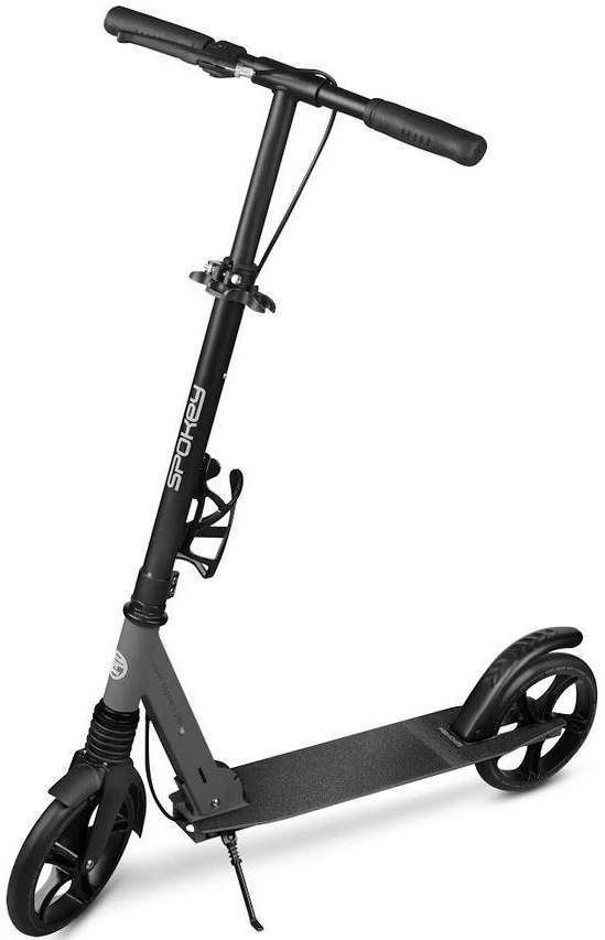 Spokey Miesto paspirtukas City Flow Pro su reguliuojamu vairu ir 200 mm ratais