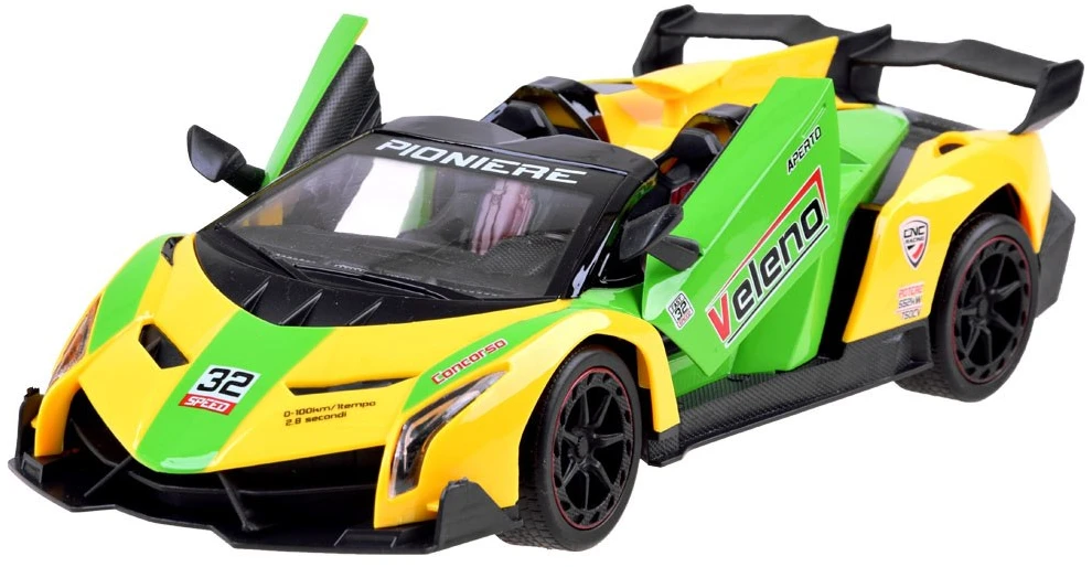 Sportinis automobilis JOKOMISIADA su atidaromomis durimis + nuotolinio valdymo pultelis RC0583