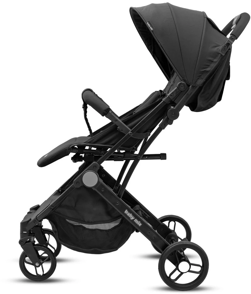 Sportinis vežimėlis Bimelo Baby Mix itin lengvas juodas
