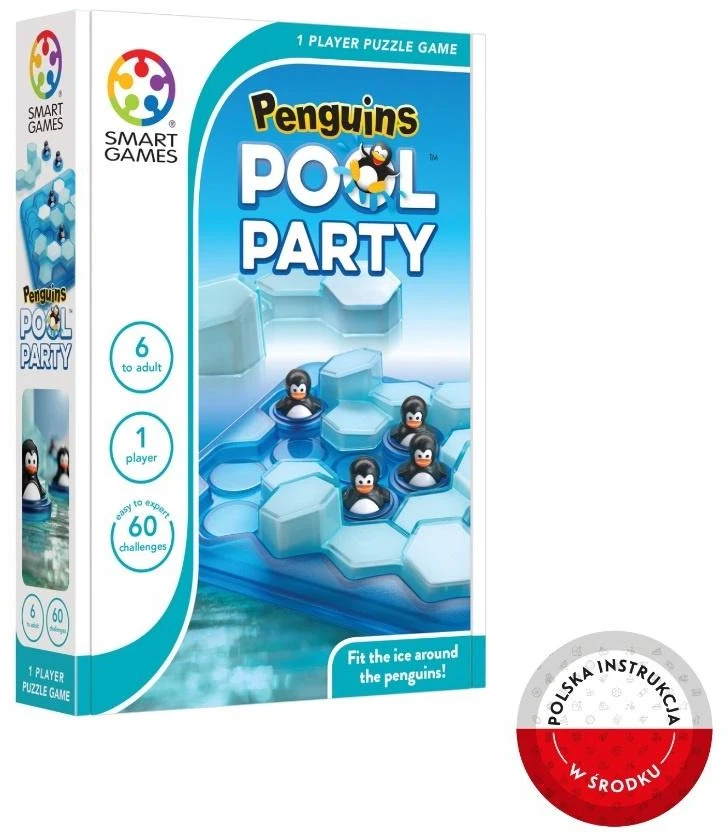 Iuvi Games SMART GAMES žaidimas Penguins Pool Party, SG431