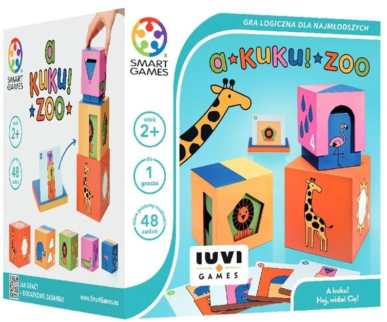 Stalo žaidimas slėpynės su gyvūnais zoo IUVI Games