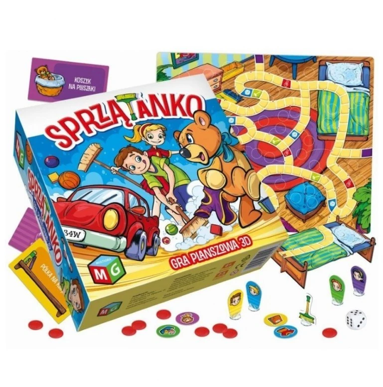 Multigra 3D šeimos žaidimas - valymas