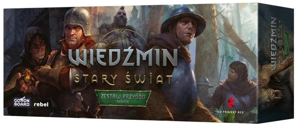 Stalo žaidimas Wiedźmin senasis pasaulis nuotykių rinkinys Rebel