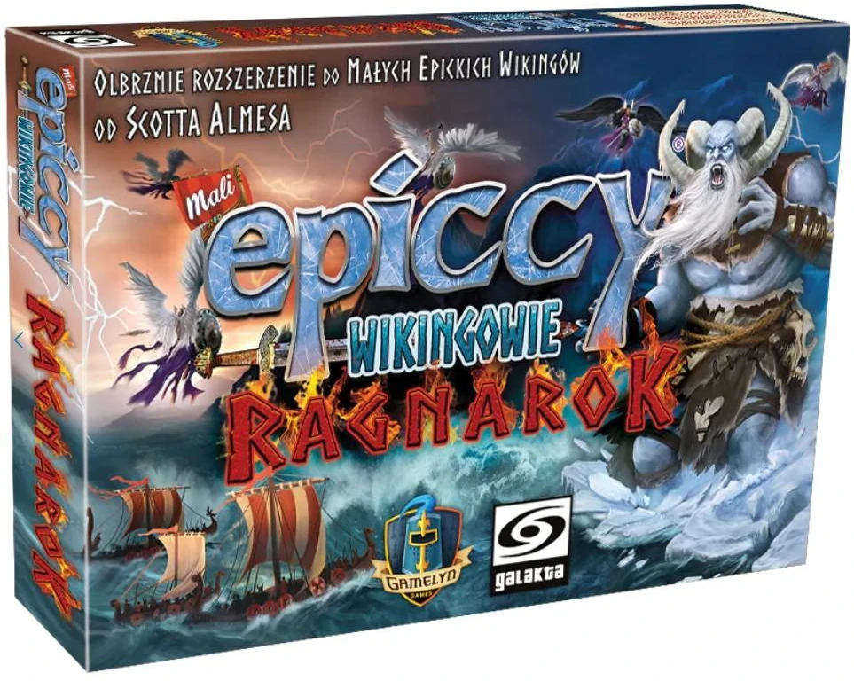Stalo žaidimo praplėtimas Mali Epiccy Wikingowie Ragnarok Galakta