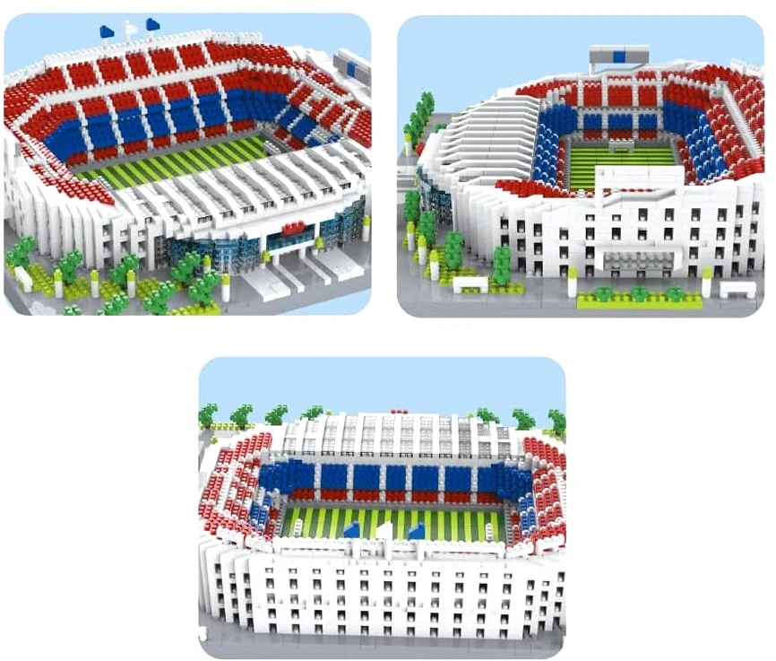 Jokomisiada Football Stadium Construction Bricks - Soccer Ball 2748pcs ZA6270
