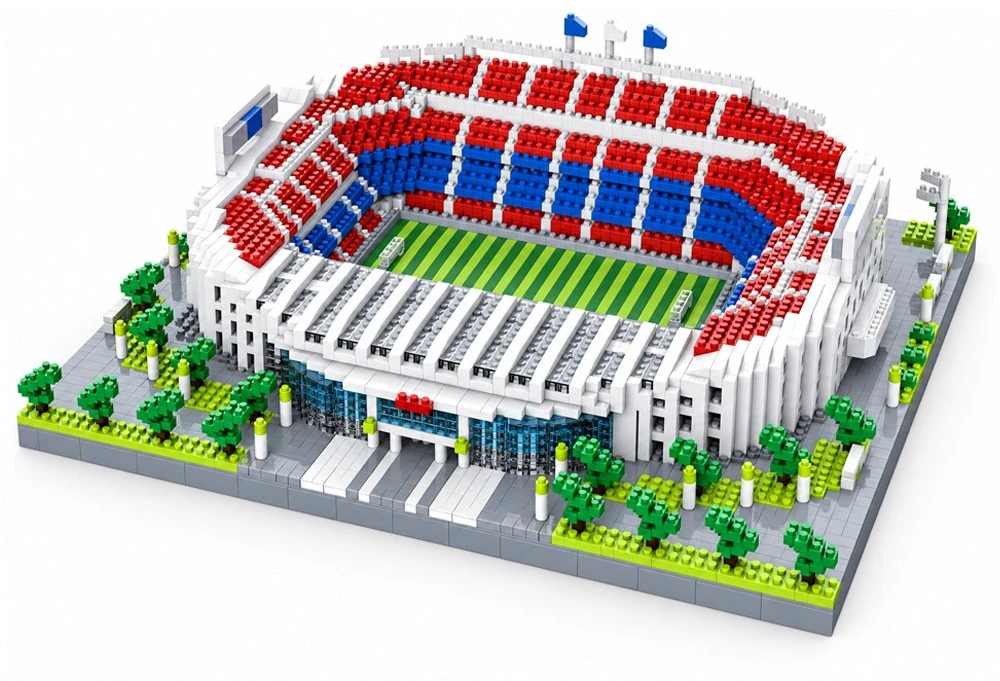 Jokomisiada Football Stadium Construction Bricks - Soccer Ball 2748pcs ZA6270