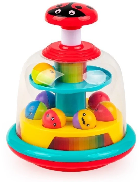 DUMEL DD 30807 Ladybug Spinning Top 3 Žaidimo lygiai