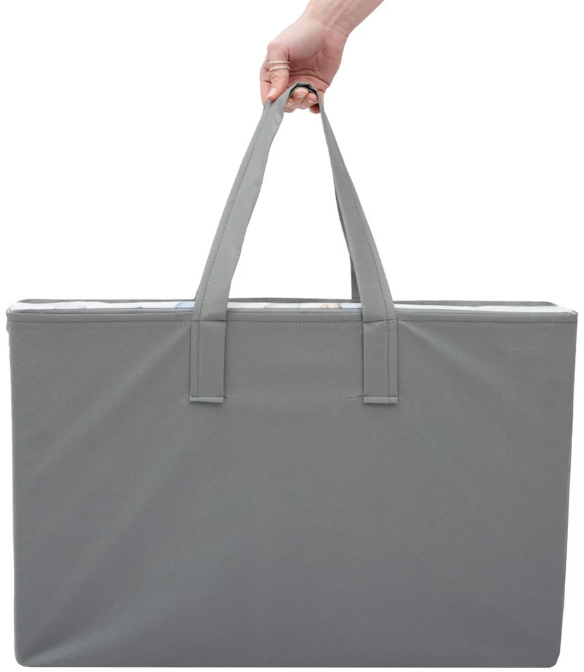 Sulankstomas čiužinys lovytei New Baby STANDARD 120x60x5 cm plunksna