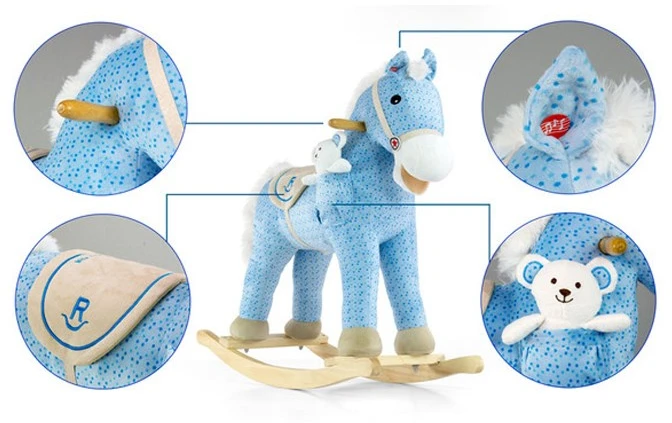 Supamas arkliukas su melodija Milly Mally Pony violetinis