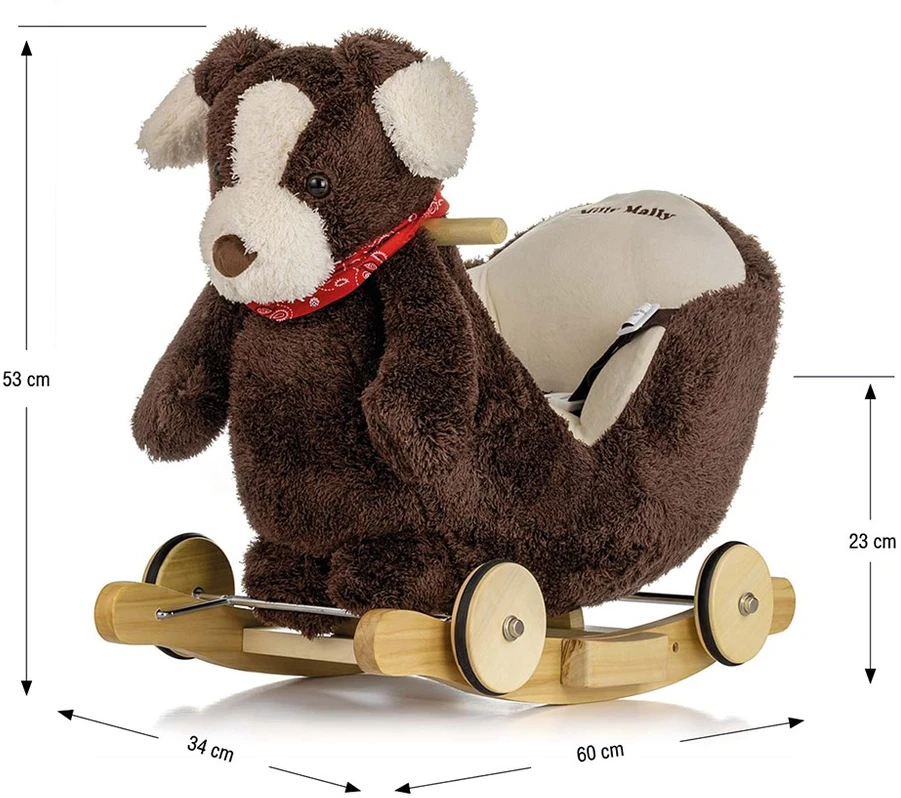 Milly Mally Polly Plus Supamas Rudas šuo