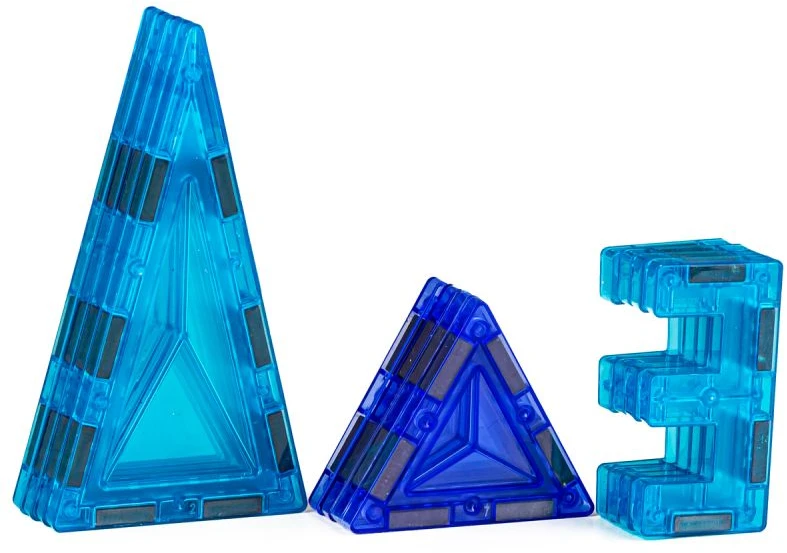 Šviečiančių magnetinių kaladėlių kamuoliukų takas 230 dalių rinkinys
