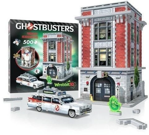 Tactic 3D dėlionė Wrebbit Ghostbusters gaisrinė 500 detalių