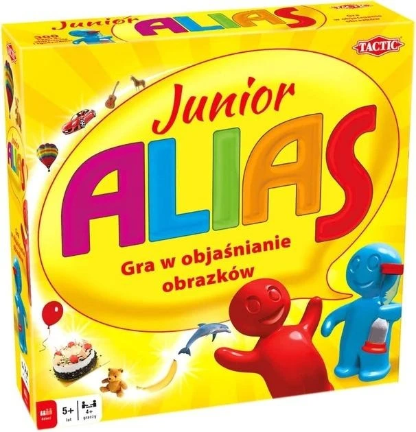 Tactic Stalo žaidimas Alias Junior vaikams su paveikslėliais
