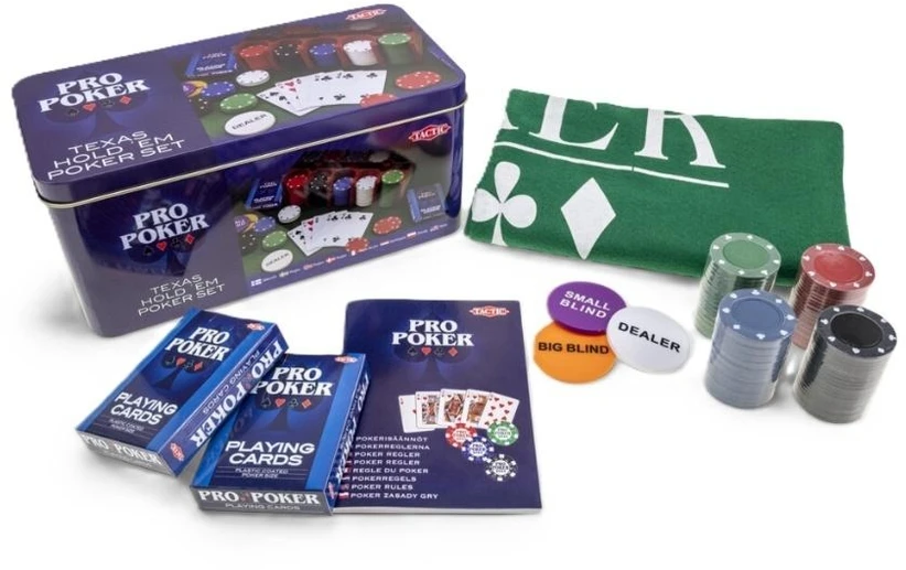 TACTIC Texas Hold´em Pokerio rinkinys
