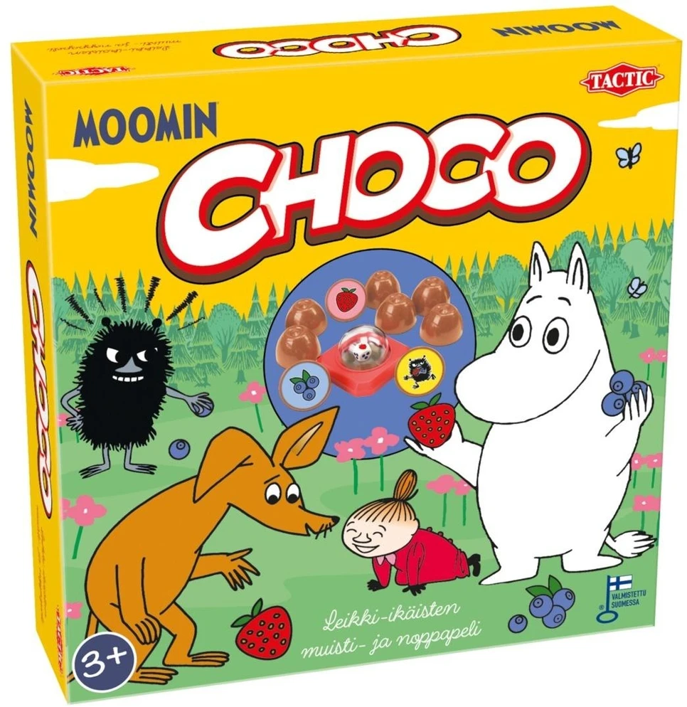 Tactic Stalo žaidimas šokoladinių saldainių gamyba Choco Moomin