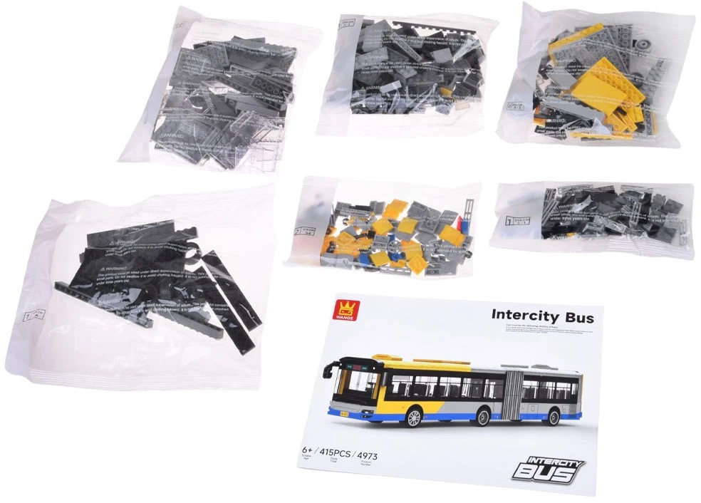 Jokomisiada Technical blocks articulated city bus 415 pieces ZA5677