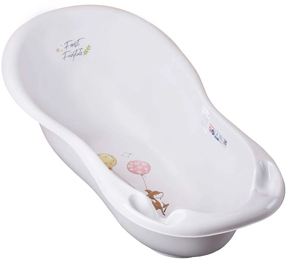 TEGA FF-005-111 Vaikiška vonia 102 cm LUX FOREST STORY smėlio spalvos