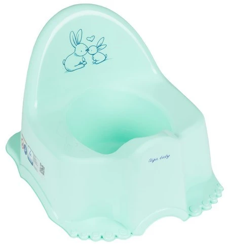 TEGA KR-007-105 ECO Potty BUNNIES žalia