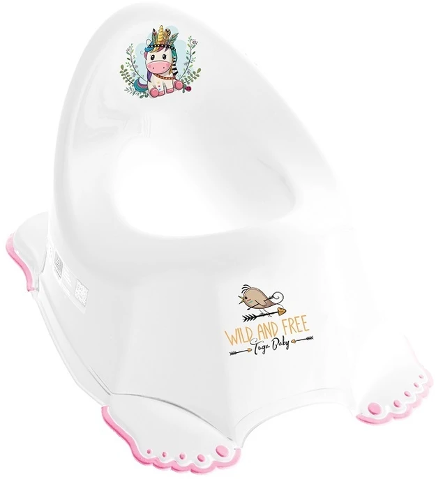 TEGA PO-075-103-UNICORN-R Neslystantis puodukas su muzikine dėžute WILD WEST rožinis